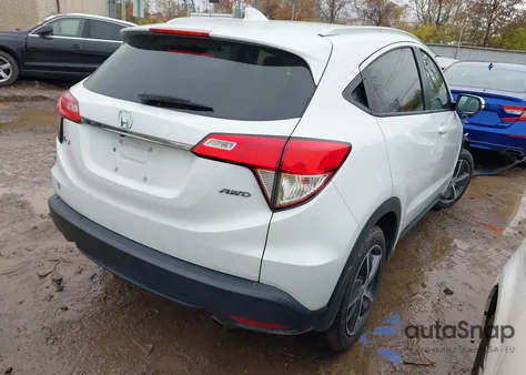 2022 Honda Hr-V Awd Ex from USA, damaged, VIN 3CZRU6H58NM728968